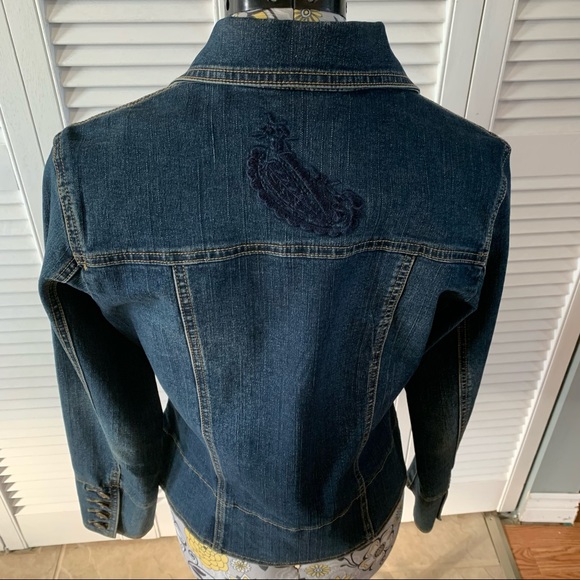 Frilli Exchange Ladies Denim Jacket - Picture 5 of 8